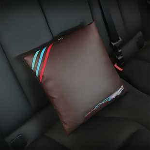 汽车抱枕折叠车载腰R靠枕靠垫被子实用 高档适用于BMW抱枕被