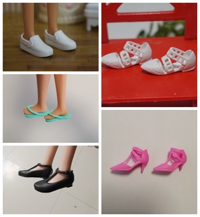 凉鞋 运动鞋 子平跟鞋 平脚娃娃鞋 靴子 鞋 娃娃配件平底鞋 时装 品牌换装
