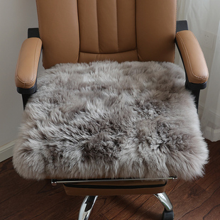 澳洲纯羊毛坐垫沙发垫椅垫办公室学生椅垫餐椅垫北欧椅子垫飘窗垫