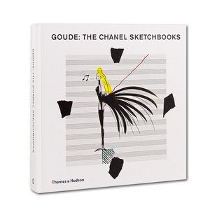 Chanel 现货原版 香奈尔创意广告设计原画集艺术书 Sketchbooks Goude 古德：香奈儿素描簿 The