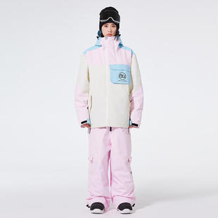 保暖单板滑雪衣裤 ARCTIC冬季 防水户外KING滑雪服男女套装 跨境款