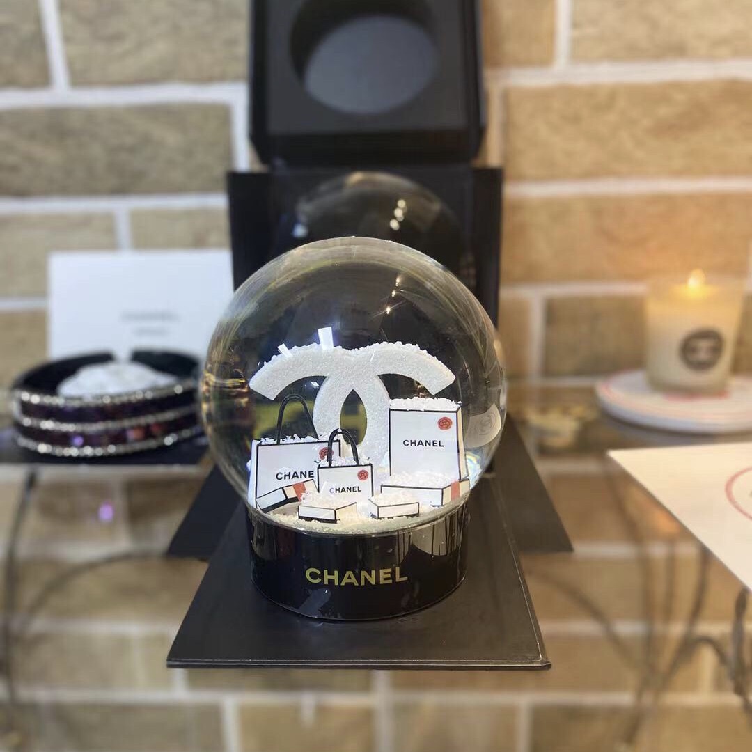 Chanel会员礼 香奈儿水晶球雪花球 生日礼品 情人节礼物 包邮