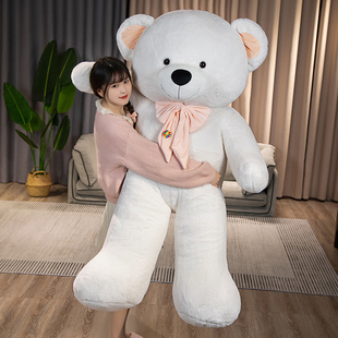 娃娃毛绒玩具玩偶熊猫熊熊女孩生日礼物 抱抱熊公仔巨型泰迪熊大码