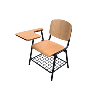 夹木板办公培训椅带写字板会议室椅子学生会议椅带写字桌板