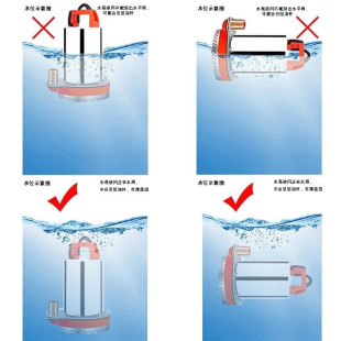 2023直流潜水泵12V24V48V60V伏家用小型电瓶车水泵电动抽水泵农