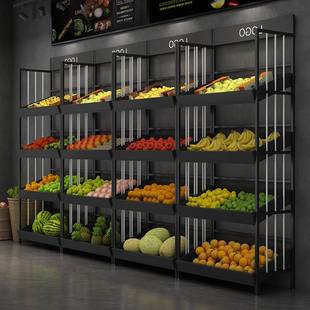 水果货架展示架超市生鲜摆放架蔬菜架子水果店摆果框展示台置物架
