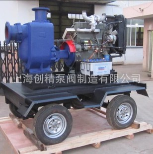 柴油机自吸污水杂质泵 自吸排污柴油机泵 ZWC型柴油机自吸排涝泵