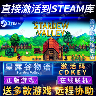 Steam正版 星露谷物语激活码 Valley电脑PC中文游戏 CDKEY在线联机国区全球区Stardew