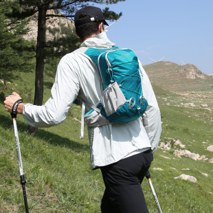INOXTO越野跑背包男双肩女户外轻量化徒步登山包可放登山杖补给包