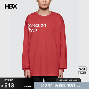 T恤男HBX Shirt长袖 GEO