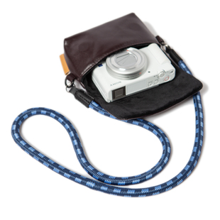 黑卡RX100 相机收纳包ccd卡片机斜挎适用索尼ZV1 Shounenn皮质数码