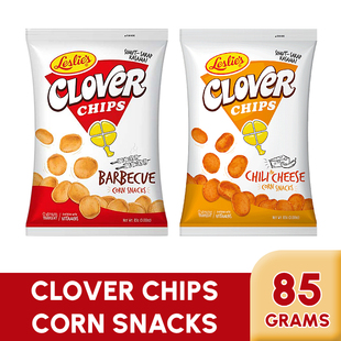 Leslie Chips Cheese 85g Clover Chili BBQ
