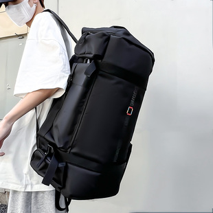 短途旅行包超大容量背包双肩手提袋行李包多功能装 备包运动健身包