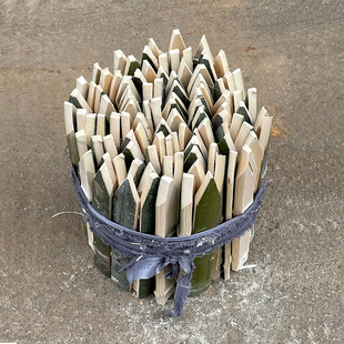 工地放样测量竹片桩用单头竹条尖头地桩毛竹桩工程竹子桩测绘竹桩