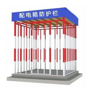 新工地配电箱防护棚一级二x级电箱临时防护栏围栏配电柜防雨棚