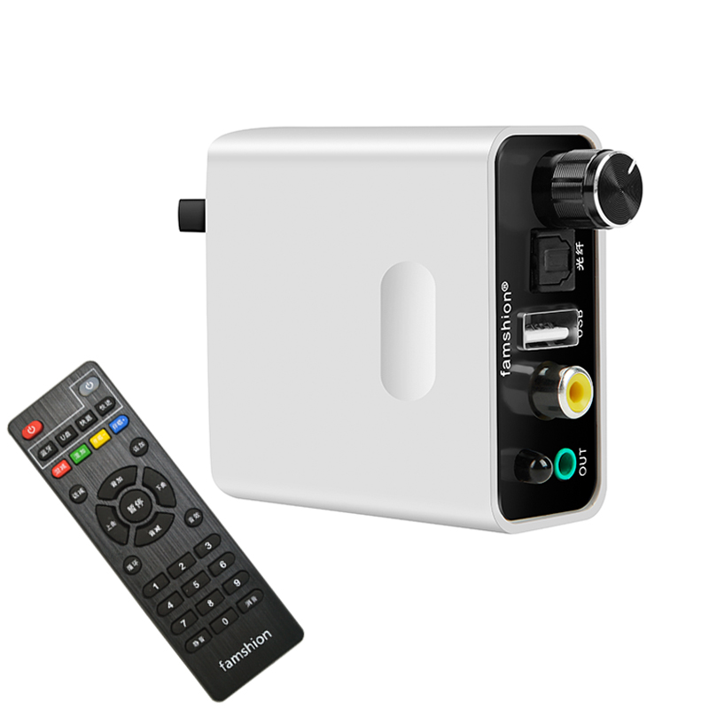 梵声电视同轴光纤音频转换器K歌无线麦克风话筒5.3蓝牙接收器音响