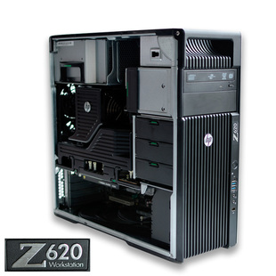 渲染主机 视频剪 惠普HP 2680V2 Z620图形工作站 准系统 NVME