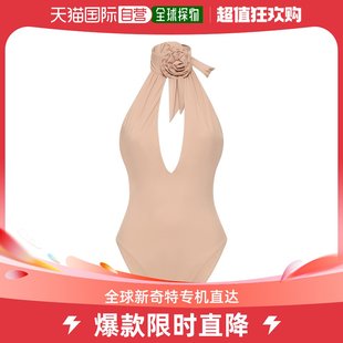 香港直邮潮奢 magda 女士平纹针织连体泳衣 butrym