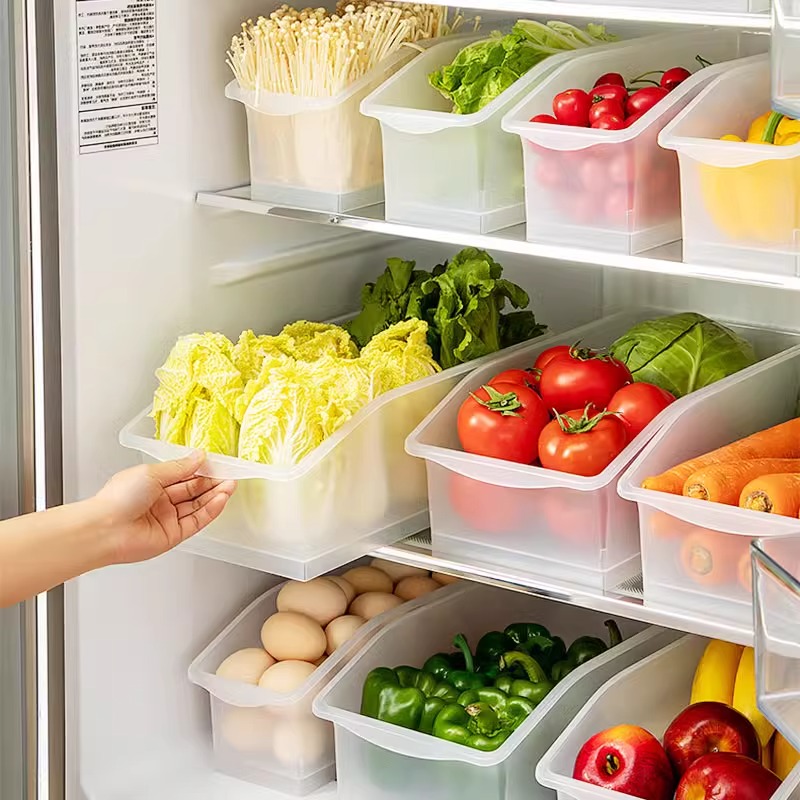 冰箱用收纳盒大容量厨房整理神器水果蔬菜鸡蛋保鲜盒冷冻侧门储物