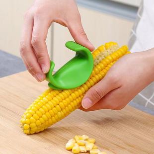 剥玉米神器家用脱粒器多功能创意不锈钢玉米粒分离器厨房用小工具