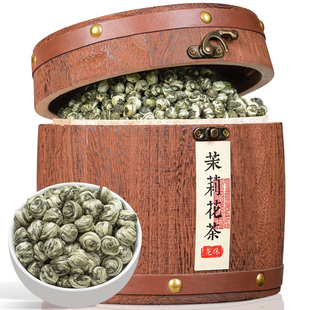 茉莉花茶 龙珠浓香型 2022新茶叶福州绿茶绣球特级散罐装