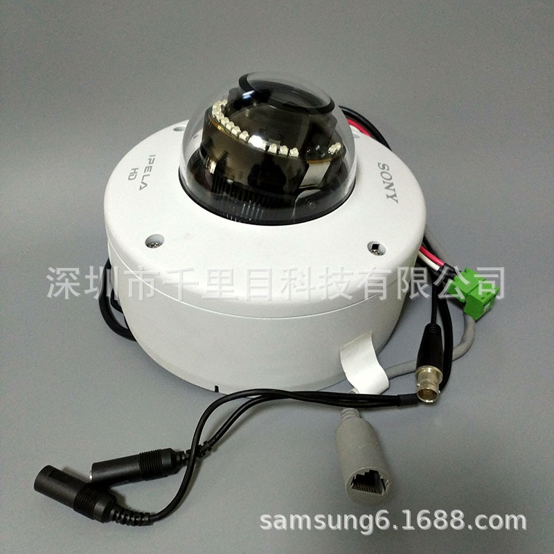 网络摄像机SNC EM641 索尼SNC 1080p VM641 60fps 防破坏半球