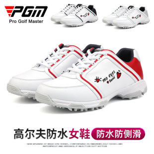 鞋 子软超纤材质休闲秀气女鞋 女士防水 直供PGM高尔夫球鞋