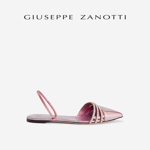 Zanotti Giuseppe GZ女士尖头平底凉拖鞋 商场同款