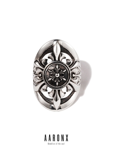 复古可旋转925银做旧戒指 AARONX设计师中世纪风李斯丹妮威尔同款