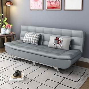 北欧小户型科技布免洗沙发床现代简约简易三人位出租房客厅可拆洗