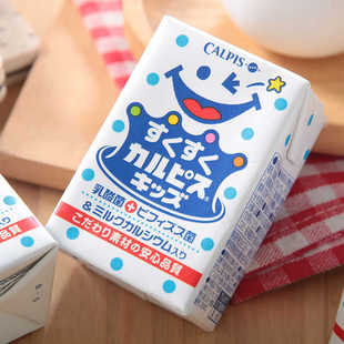 儿童乳酸菌饮料宝宝酸奶125ml小盒儿童 日本进口CALPIS可尔必思
