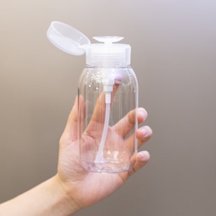 卸妆水按取瓶按压瓶卸妆液爽肤水化妆水空瓶子透明塑料大容量补水