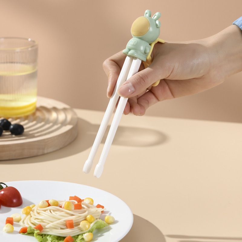 儿童卡通虎口学习筷子宝宝学习筷幼儿练习筷训练筷 嘻儿堡新款
