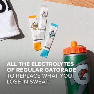 Gatorade佳得乐无糖无碳水球所有运动比赛专业补充电解质冲剂饮料