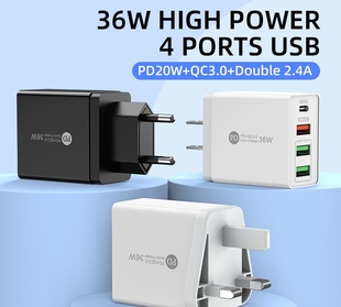 Charger Multi Head USB Port Adapter Quick Charging
