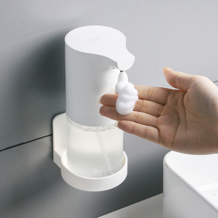洗手液收纳架置瓶架 浴室免打孔置物架卫生间感应皂液器挂架壁挂式