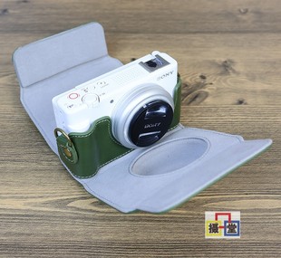 适用索尼ZV1F皮套 ZV1II二代微单相机包 复古保护套 单肩摄影包