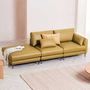 免洗科技布沙发小户型简约北欧沙发客厅乳胶沙发组合套装 新品