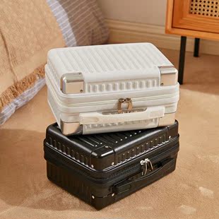 旅行母子箱女学生手提小型行李箱防刮耐磨 时尚 14寸迷你化妆箱个性