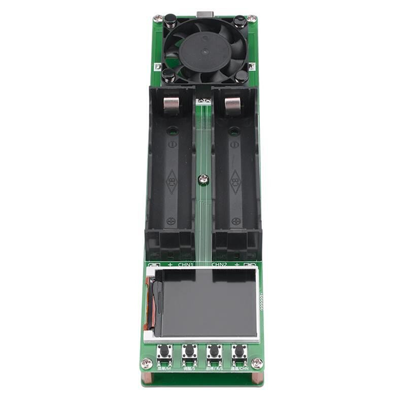 C供电 双通道内阻测试仪18650电池容量内阻检测自动充放模块Type