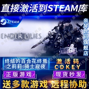 Steam正版 CDKEY国区全球区ENDER 百合花终焉之莉莉骑士寂夜激活码 LILIES电脑PC中文游戏 终结