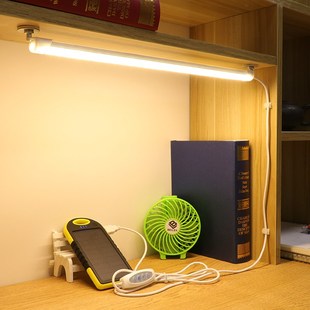 书桌宿舍护眼灯led暖色可调节长条无极调光吸附暖光台灯灯条管式