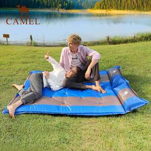 骆驼户外帐篷气垫防潮垫加厚帐篷睡垫单双人自动充气垫便携野餐垫