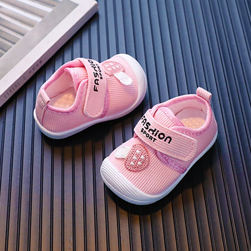 13个月 婴儿学步鞋 2岁1叫叫鞋 春秋款 男女宝宝布鞋 婴幼儿软底鞋