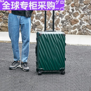 新款 20密码 行李箱男潮流时尚 旅行箱女24寸铝框22拉杆箱结 日本新款