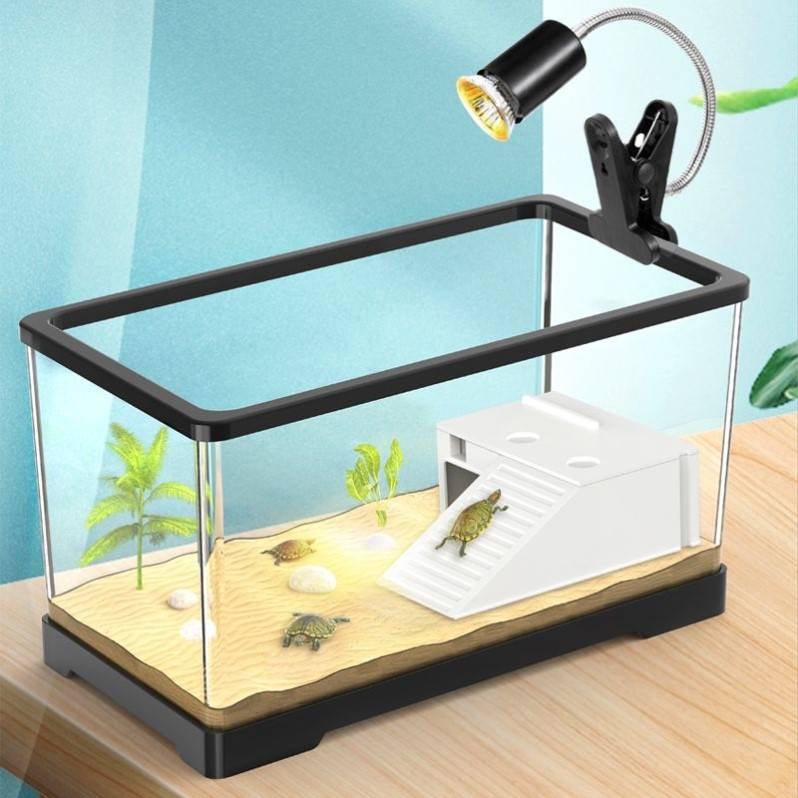 乌龟缸养生态缸大小型巴西龟水陆家用水循环乌龟箱带 包邮 新疆西藏