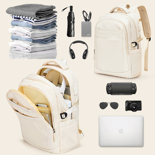 旅行背包女士大容量短途旅游包大学生电脑双肩书包出差行李包男款