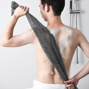 专用搓背长条擦后背巾家用男女士不疼韩国洗澡神器 日本搓澡巾男士