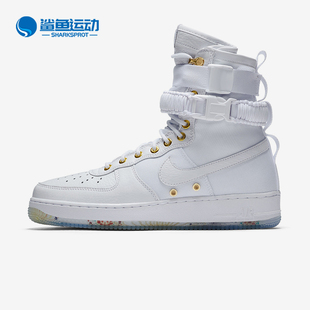 Nike 高帮透气板鞋 AF1 男鞋 AO9385 LNY 耐克正品 休闲鞋 QS18新款