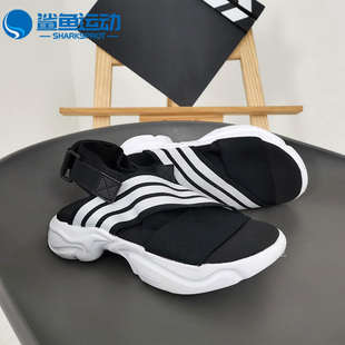 EF5863 三叶草夏季 新品 女子运动休闲凉鞋 阿迪达斯正品 Adidas